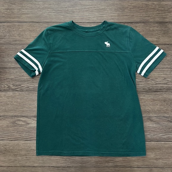 Boys Abercrombie kids green t shirt - Picture 10 of 15